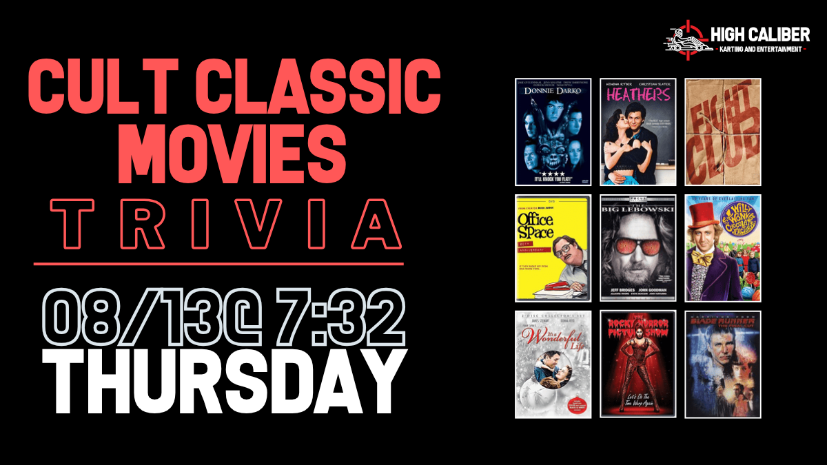 Cult Classic Movies Trivia Night Cult Classic Movies Trivia Night