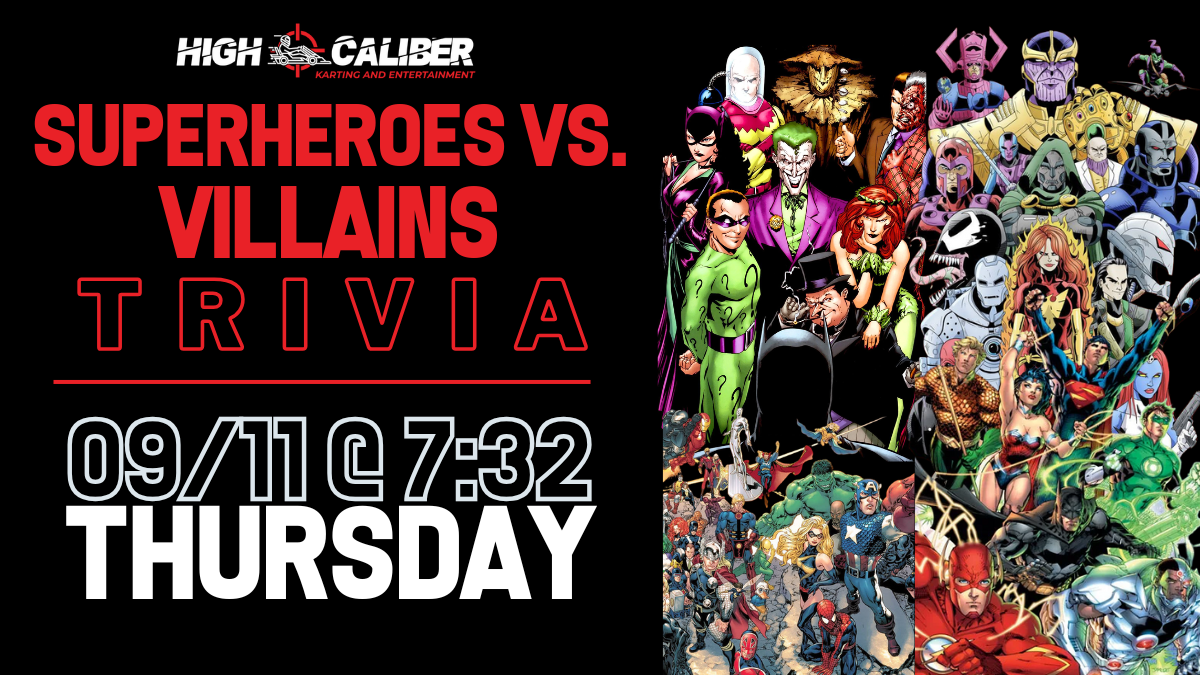 Superheroes vs Villains Trivia