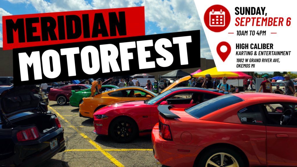 image of cars at Meridian Motorfest car show