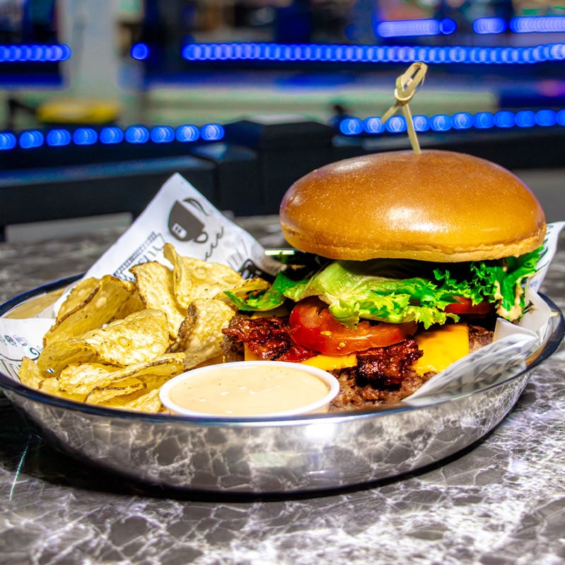 High Caliber Bistro - Burger & Chips