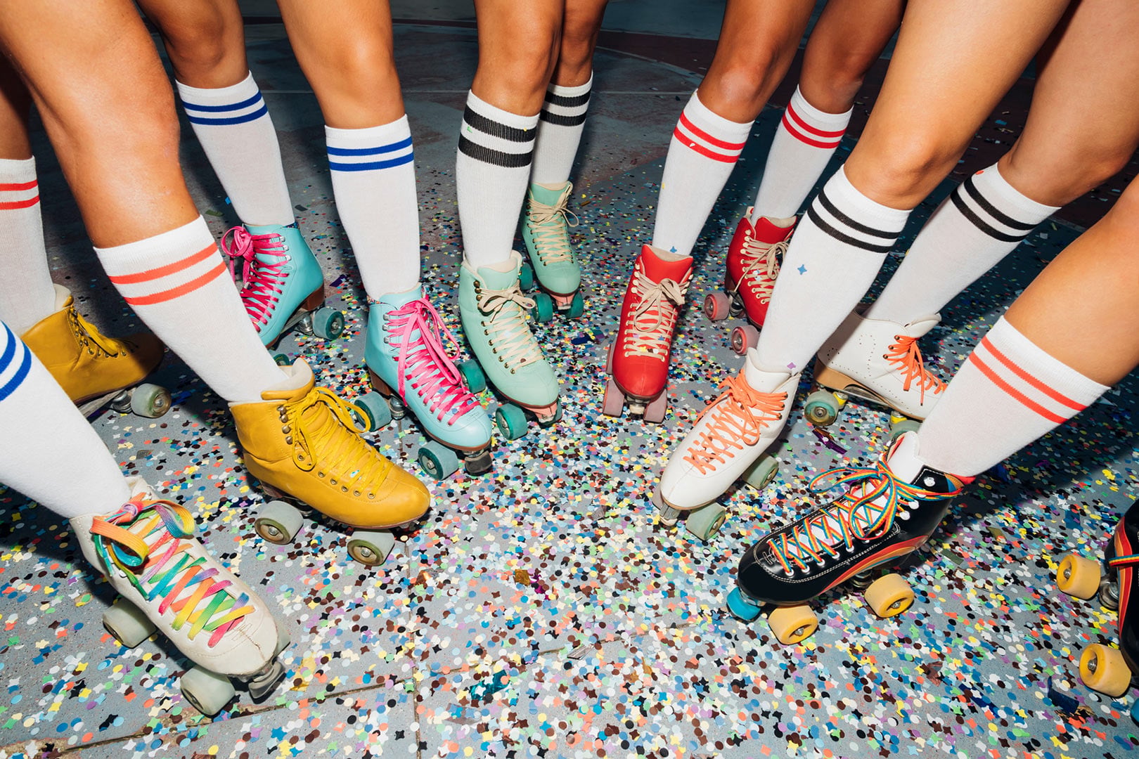 Bring your own custom roller skates to High Caliber